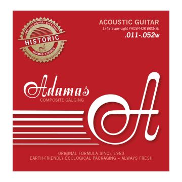 Preview van Adamas 1749 Super Light .011-.052  Phosphor bronze