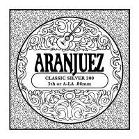 Thumbnail van Aranjuez AR-305 Single A5/La Classic Silver medium gauge