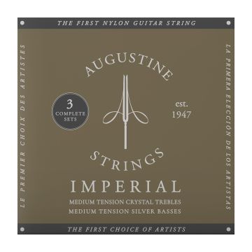 Preview van Augustine Imperial/Red Medium Tension 3 Pack