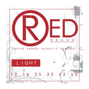 Preview van Cleartone 7312 Red Brand Copper bronze ACOUSTIC 12-53 Light