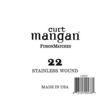 Preview van Curt Mangan 12022 .022 Single Stainless steel Wound Electric