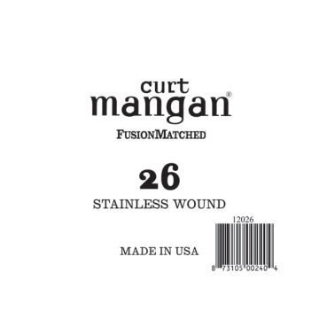 Preview van Curt Mangan 12026 .026 Single Stainless steel Wound Electric