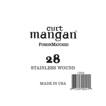 Preview van Curt Mangan 12028 .028 Single Stainless steel Wound Electric
