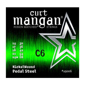 Preview van Curt Mangan 19006 C6 Nickel wound Pedal steel