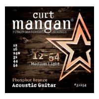Thumbnail van Curt Mangan 31254 12-54 med-Light  Phosphor bronze