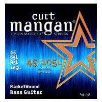 Thumbnail van Curt Mangan 45105L extra Long Scale 45-105 medium Nickel Wound
