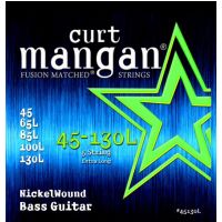 Thumbnail van Curt Mangan 45130L Extra Long scale  45-130 5 string Nickel Wound