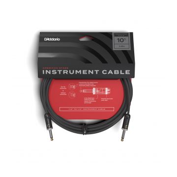 Preview van D&#039;Addario AMSG-10 American Stage Instrument Cable, 10 feet