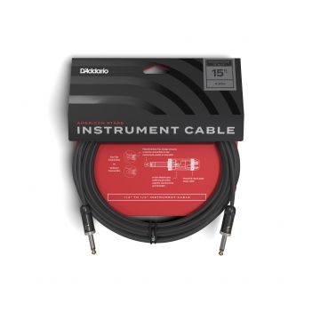 Preview van D&#039;Addario AMSG-15 American Stage Instrument Cable, 15 feet