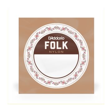 Preview van D&#039;Addario BES031W Folk Nylon Guitar Single String, Silver Wound, Ball End, .031