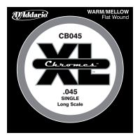 Thumbnail van D&#039;Addario CB045 Chromes .045 single Long scale