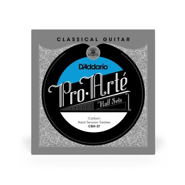 Preview van D&#039;Addario CBH-3T Treble Half Set Hard Tension , Pro-Art&eacute; Carbon Classical Guitar Strings