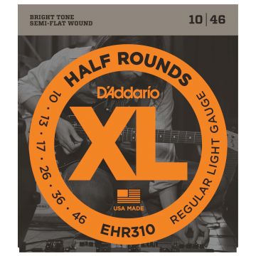 Preview van D&#039;Addario EHR310 EHR stainless steel halfround Light