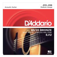 Thumbnail van D&#039;Addario EJ12 Medium - 80/20 Bronze