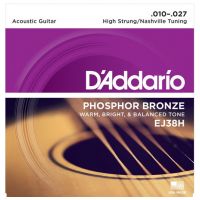 Thumbnail van D&#039;Addario EJ38H High strung/Nashville Phosphor bronze