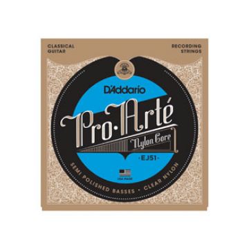 Preview van D&#039;Addario EJ51 Pro-Art&eacute; with Polished Basses, Hard Tension