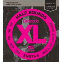 Thumbnail van D&#039;Addario ENR71-5 Regular light Half round Pure Nickel