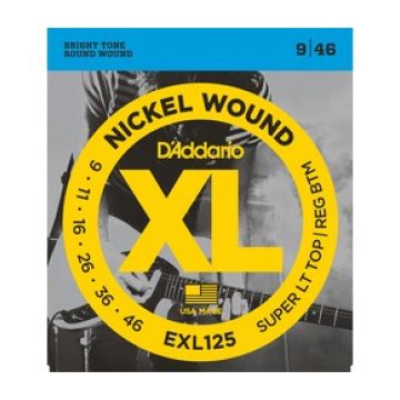 Preview van D&#039;Addario EXL125 XL nickelplated steel