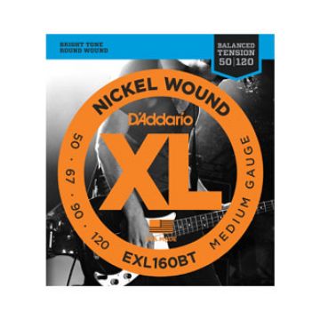 Preview van D&#039;Addario EXL160BT Nickel Wound, Balanced Tension Medium, 50-120