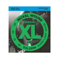 Thumbnail van D&#039;Addario EXL220M Nickel Wound Bass, Super Light, 40-95, Medium Scale