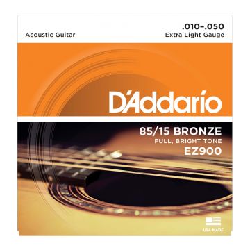 Preview van D&#039;Addario EZ900 Extra light 80/15 American bronze