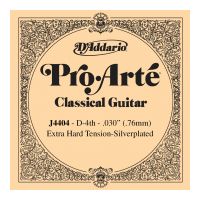 Thumbnail van D&#039;Addario J4404 Pro-Art&eacute; Nylon Classical Guitar Single String, Extra-Hard Tension, Fourth String