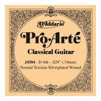 Thumbnail van D&#039;Addario J4504 Pro-Arte Nylon Classical Guitar Single String, Normal Tension, D4 Fourth String