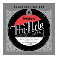 Thumbnail van D&#039;Addario LCN-3B Pro-Arte Lightly Polished Silver Plated Copper on Composite Core Classical Guitar Half Set, Normal Tension