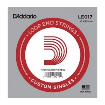 Preview van D&#039;Addario LE017 Plain steel Loop-end Electric or Acoustic