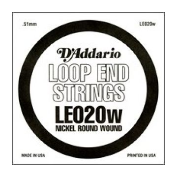 Preview van D&#039;Addario LE020W Nickel wound Loop-end Electric Acoustic