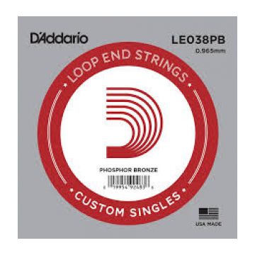 Preview van D&#039;Addario LE038PB Phosphor Bronze Loop-end Acoustic