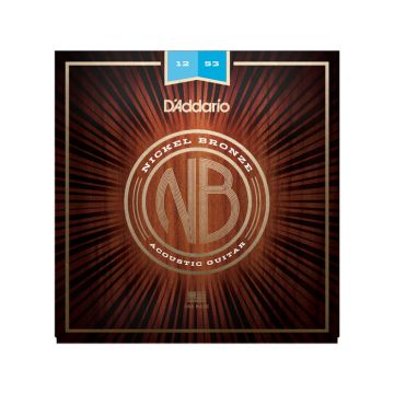 Preview van D&#039;Addario NB1253 Nickel Bronze Acoustic Light, 12-53
