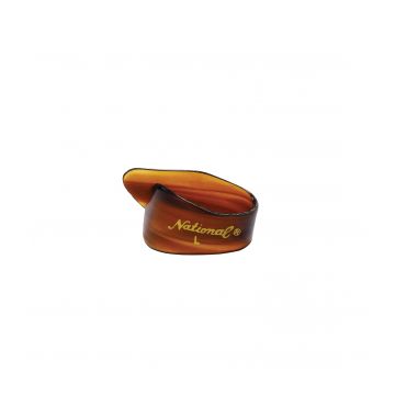 Preview van D&#039;Addario NP8T National Celluloid Thumb Pick, Large Tortoiseshell