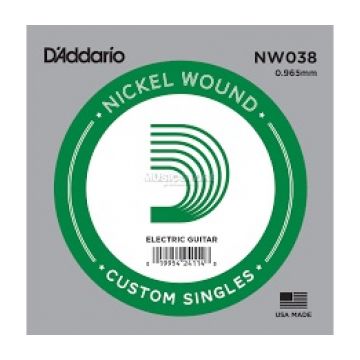 Preview van D&#039;Addario NW038 Nickel Wound Electric