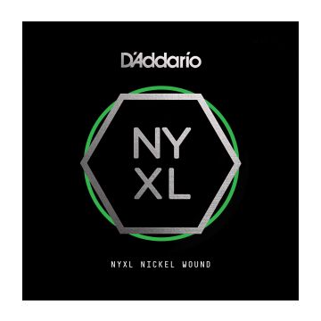 Preview van D&#039;Addario NYNW039 NYXL Nickel Wound Electric Guitar Single String, .039