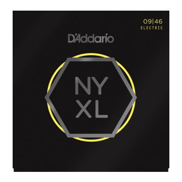 Preview van D&#039;Addario NYXL0946 Nickel Wound, Super Light Top / Regular Bottom, 09-46