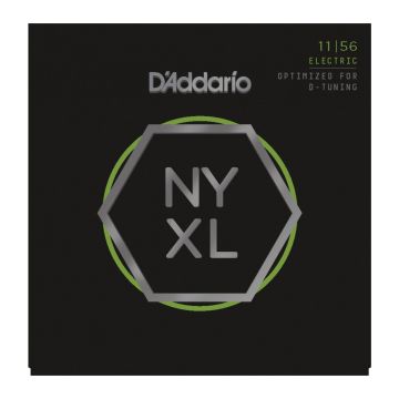 Preview van D&#039;Addario NYXL1156 Nickel Wound, Medium Top / Extra-Heavy Bottom, 11-56