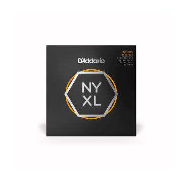 Preview van D&#039;Addario NYXLS50105 50-105 Medium Double Ball End, Long Scale, NYXL Bass Strings