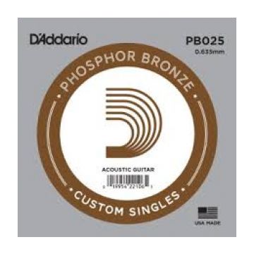 Preview van D&#039;Addario PB025 Phosphor Bronze Acoustic