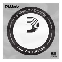 Thumbnail van D&#039;Addario PSB145TSL ProSteels Bass Guitar Single String, Super Long Scale, .145, Tapered