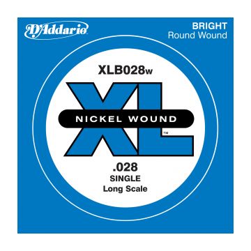 Preview van D&#039;Addario XLB028W Nickel Wound Long scale