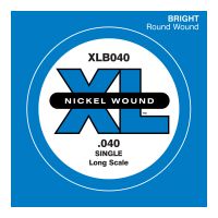 Thumbnail van D&#039;Addario XLB040 Nickel Wound Long scale
