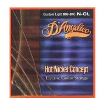Preview van D&#039;Angelico N-CL 009-046 Nickel plated steel