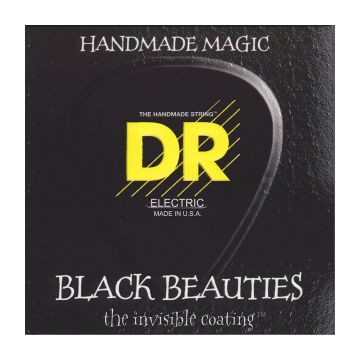 Preview van DR Strings BKB-50 Black Beauties Black coated