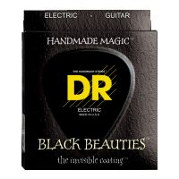 Thumbnail van DR Strings BKE10 Black Beauties  Black coated medium