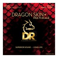 Thumbnail van DR Strings DBSM5-45 Dragon Skin+&trade;  STAINLESS STEEL BASS Medium Multi-Scale 5-string