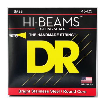 Preview van DR Strings LMR5-45 Hi-Beam Medium 5&#039;s EXTRA LONGSCALE