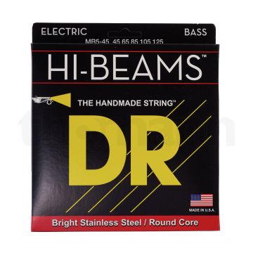 Preview van DR Strings MR5-45 Hi-Beam Medium 5&#039;s