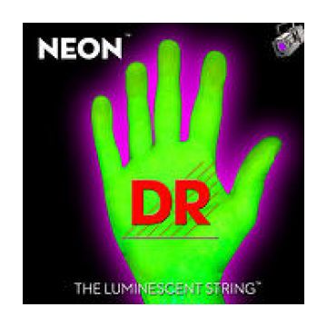 Preview van DR Strings NGB-45 Neon HiDef Green Medium