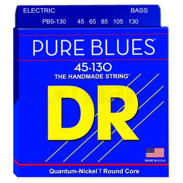 Preview van DR Strings PB5-130 Pure blues Quantum-Nickel alloy